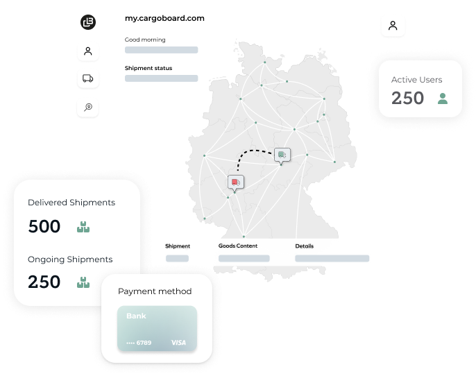 Sendungsverfolgung bei der digitalen Spedition Cargoboard