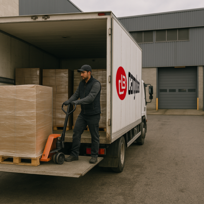 Taggleiche Abholungen mit Planensprintern