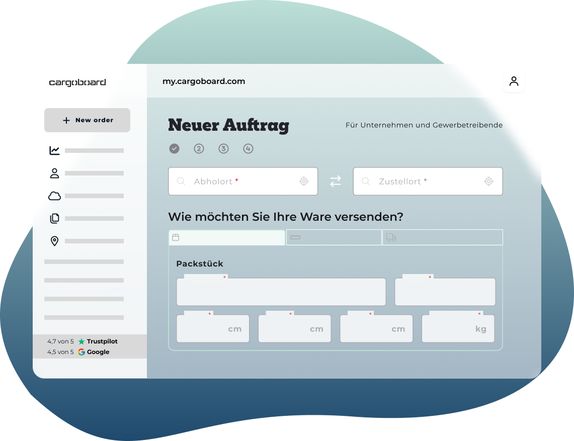 Versandkosten berechnen mit dem Versandkostenrechner von Cargoboard